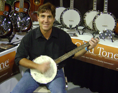 beginner old time frailing folk banjo