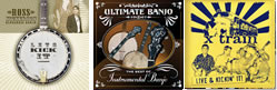 three bluegrass cd's