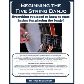 Book - Beginning the Five-String Banjo Book/CD and DVD