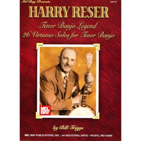 Book - Harry Reser Tenor Banjo Legend 26 Virtuoso Solos for Tenor Banjo