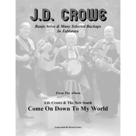 Book - J.D. Crowe Banjo Solos - The New South  - Come On Down To My World