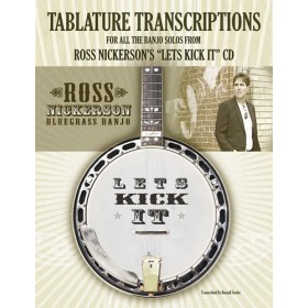 Let's Kick It Banjo Tablature TabTranscription Book and CD