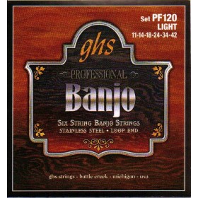 Strings - 6 string banjo strings Loop End -PF120