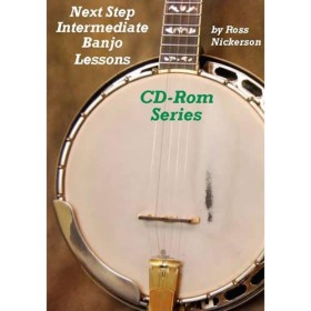 CD ROM - Next Step Intermediate Banjo Lessons on CD-Rom