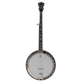 DEERING WHITE LOTUS 5-STRING BANJO