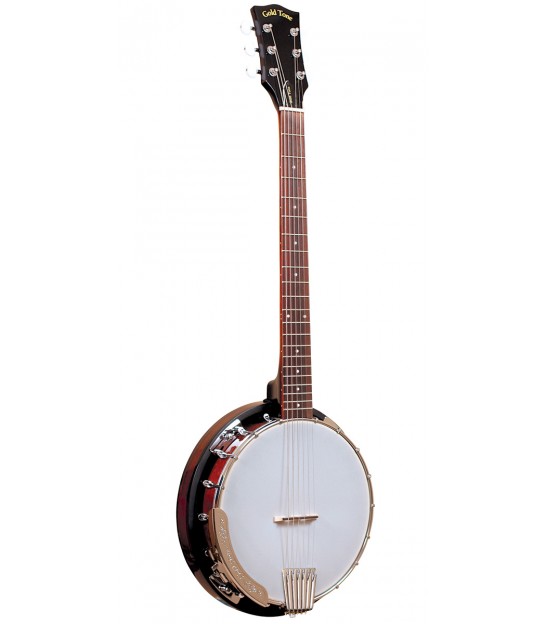 Goldtone ES Banjitar | Electric 6-string Banjo Guitar | Solid Body