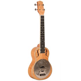 Gold Tone - ResoMaple: Tenor-Scale Curly Maple Resonator Ukulele