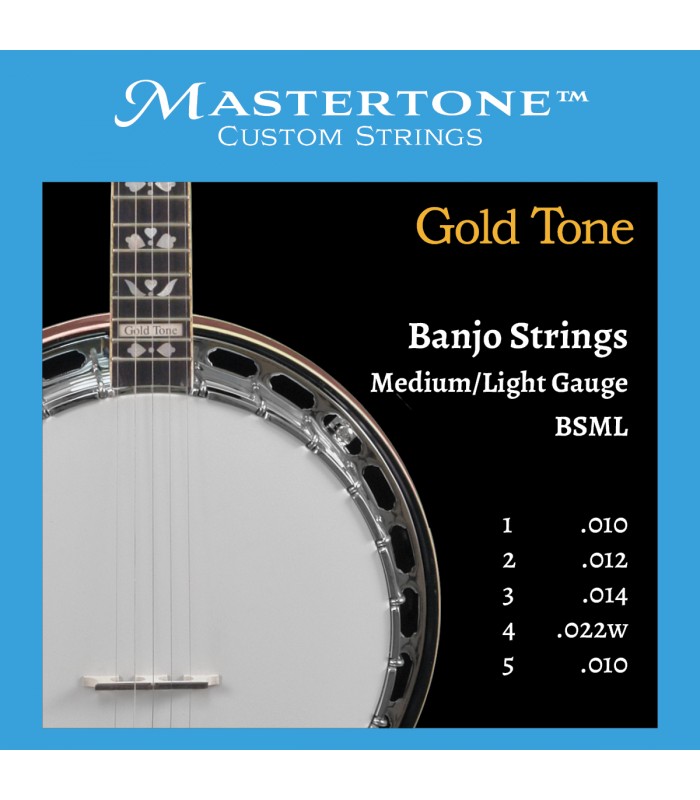 Replacing Strings on Gold Tone Banjo Banjo Medium Light Gauge