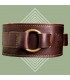 Deering Lalyered Stitched Leather Banjo Strap